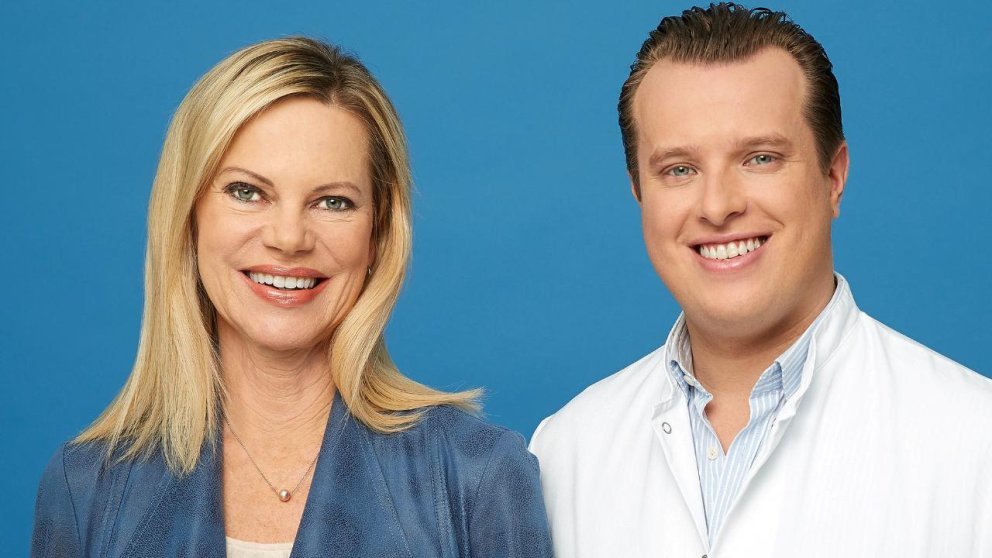 Nina Ruge und Dr. Dominik Duscher Nina Ruge und Dr. Dominik Duscher