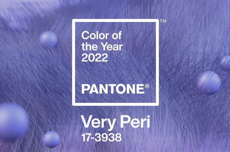 Pantone Farbe des Jahres 2022 - Very Peri