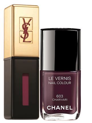 Yves Saint Laurent Vernis à levres, Chanel Nagellack Yves Saint Laurent Vernis à levres, Chanel Nagellack