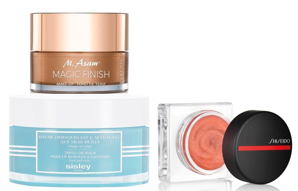 Sisley Reinigungsbalm, Asam Magic Finish, Shiseido Whipped Powder Blush