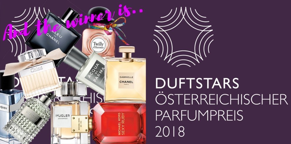 Gewinner des Österreichischen Parfumpreis 2018