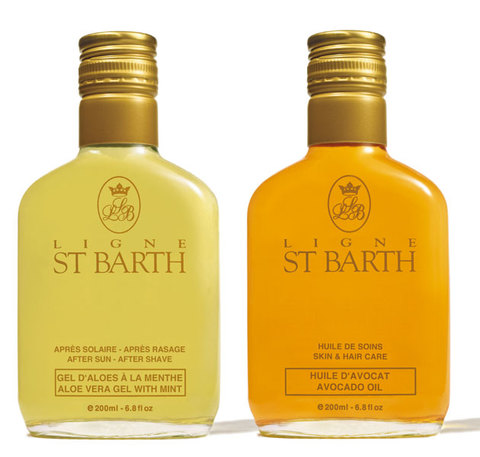 Ligne St Barth Avocado Öl und Aloe Minze Gel Ligne St Barth Avocado Öl und Aloe Minze Gel